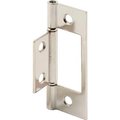 Prime-Line Prime-Line Bi-Fold Door Hinge, 3 in., Steel, Satin Nickel Plated, Non-Mortise Pack of 2 N 7273